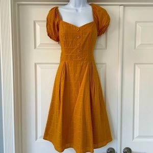 A-line cotton dress